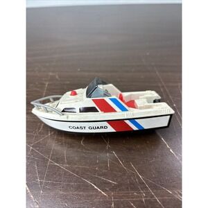Vintage TOMY Mighty Motor Speed Boat Coast Guard NO MOTOR 1978